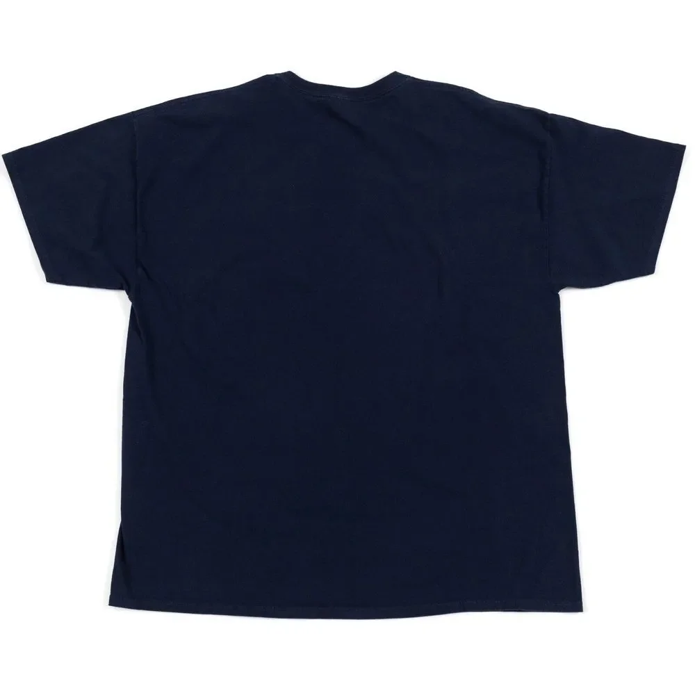 Game Of Thrones Jon‎ Snow Wolf Graphic Print T-Shirt Navy Size 2XL
